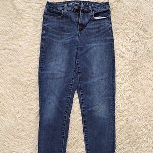 American Eagle Curvy Hi-Rise Jegging Medium Washed - 2